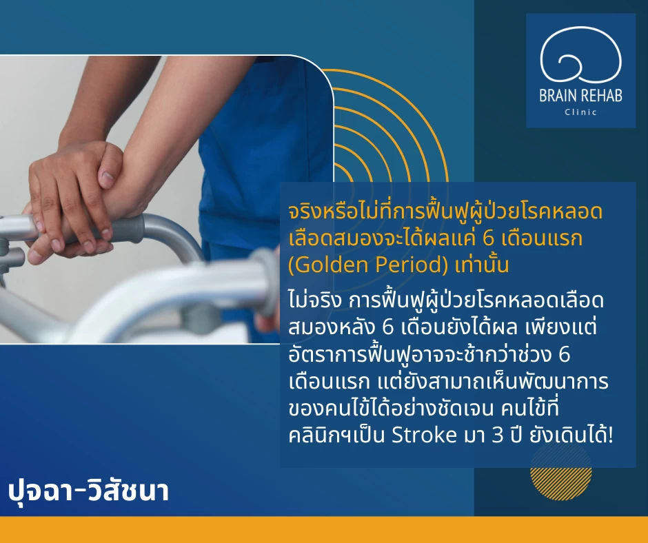 ระยะทอง (Golden Period) ของโรคหลอดเลือดสมอง (Stroke)