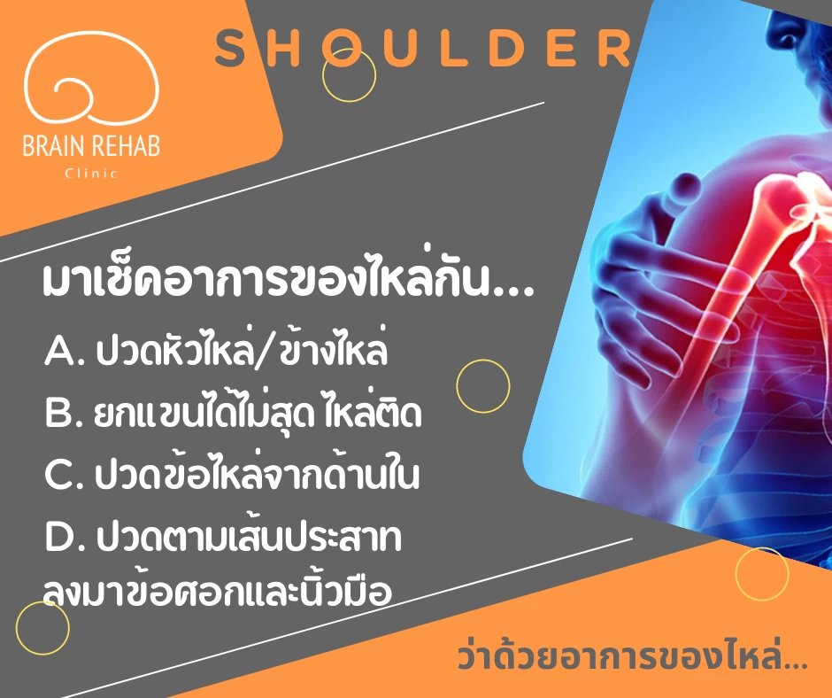 สาเหตุและประเภทของอาการปวดไหล่ (Shoulder Pain) มีอะไรบ้าง